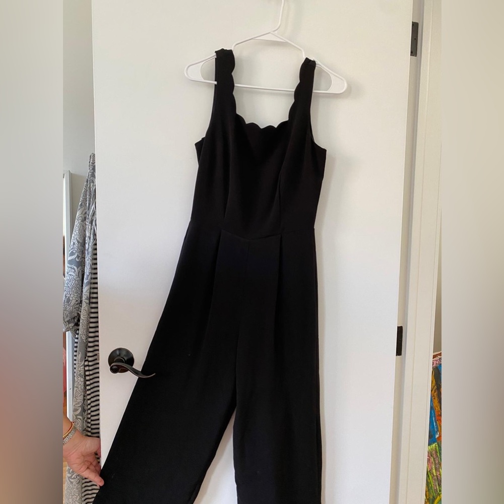 Zara black jumpsuit S